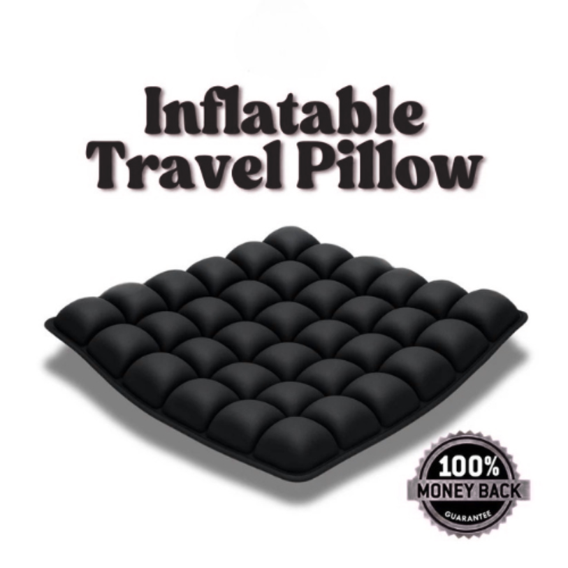 Grabora™Inflatable Travel Pillow: Instant Relief and Comfort for Hours of Sitting Anywhere