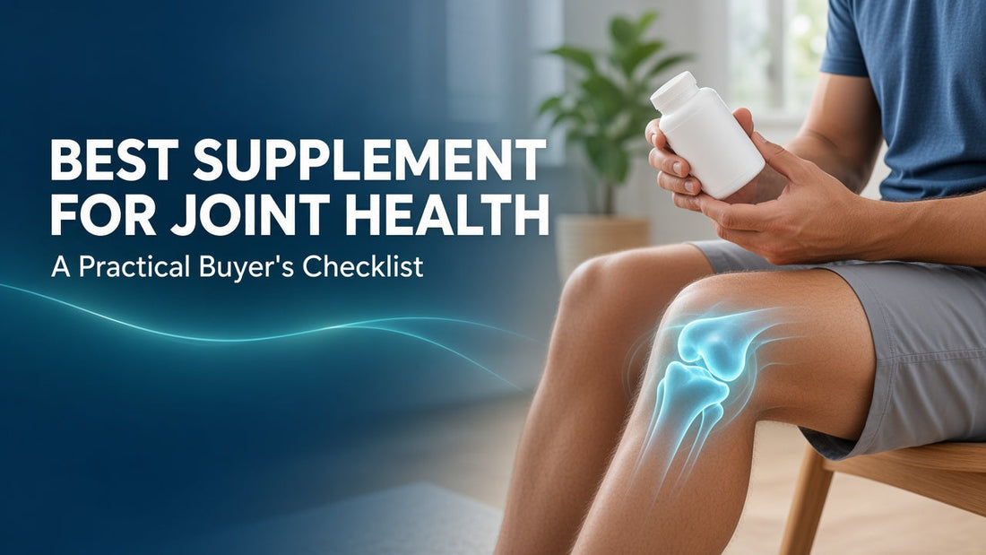 BEST SUPPLEMENT FOR JOINT HEALTH - A Practical Buyer's Checklist