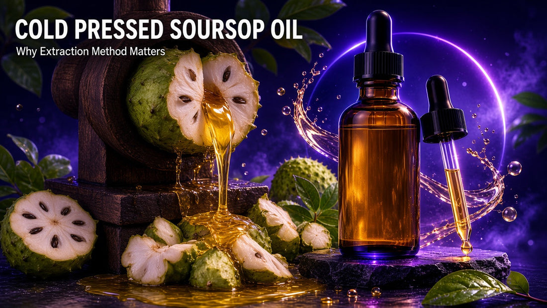 COLD PRESSED SOURSOP OIL - Why Extraction Method Matters