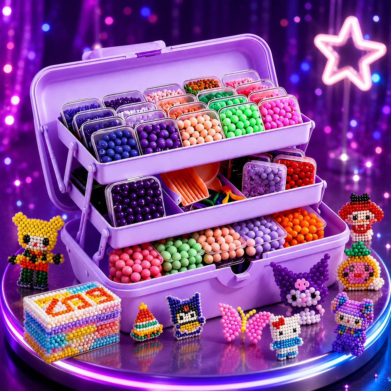 Luminous Magic Beads DIY Educational Craft