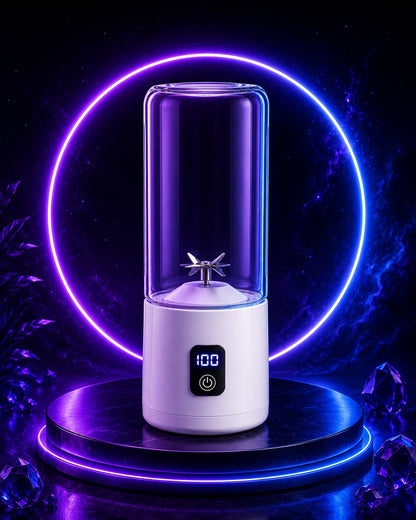 Portable Rechargeable Juicer Cup with 12 Blades