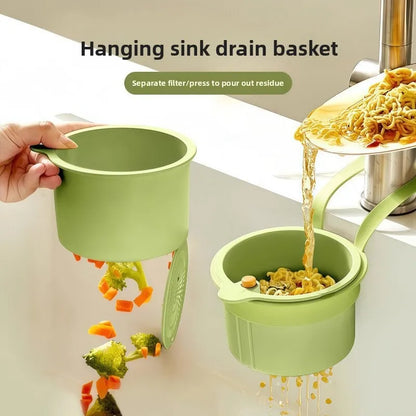 Grabora Hanging Sink Drain Basket for Kitchen Use