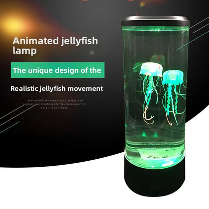 Grabora Remote Control Color Changing Jellyfish USB Night Light