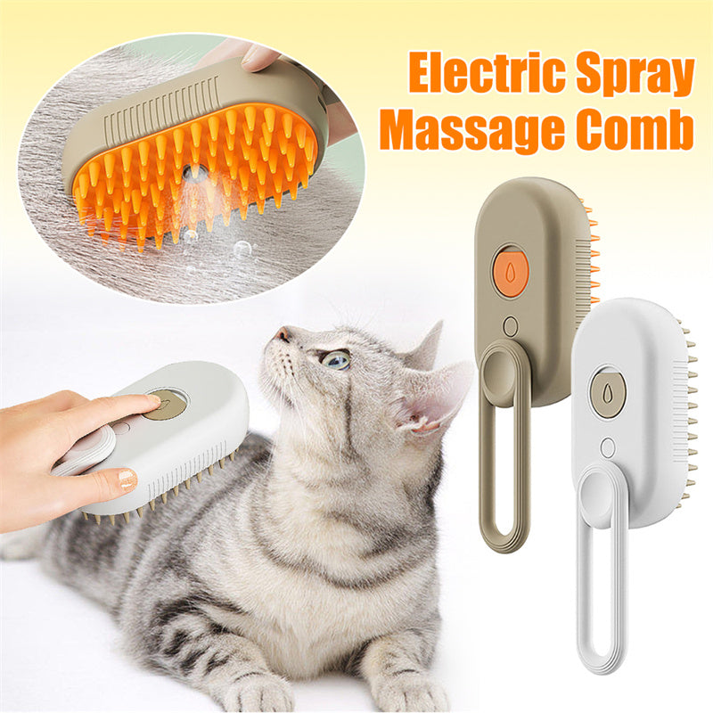 Grabora™ 3-in-1 Steamy Pet Brush
