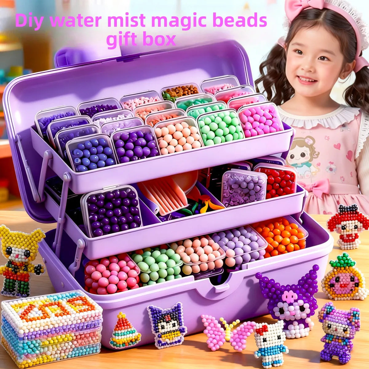 Grabora Luminous Magic Beads DIY Educational Craft