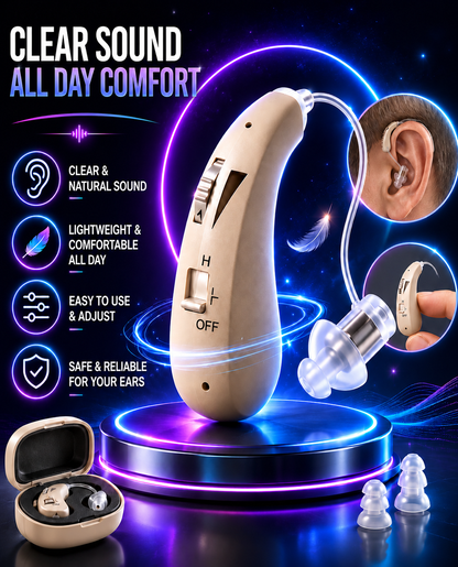 Grabora TruHear™ | Invisible Behind The Ears Hearing Aids