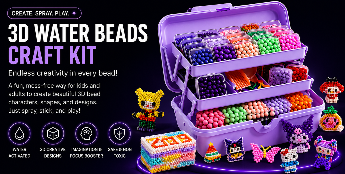 Grabora Luminous Magic Beads DIY Educational Craft - Product Details 1