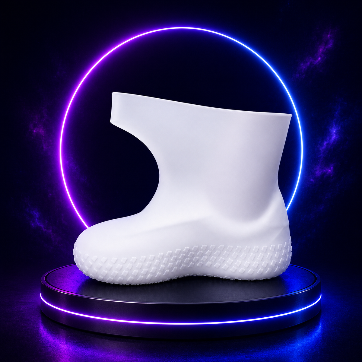 Grabora Waterproof Non-Slip PVC Shoe Covers