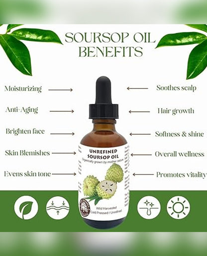 Grabora  Best Nature's Cosmetics Organic Soursop Oil
