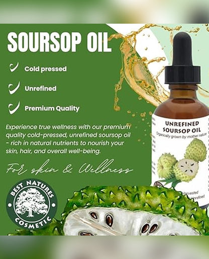 Grabora  Best Nature's Cosmetics Organic Soursop Oil