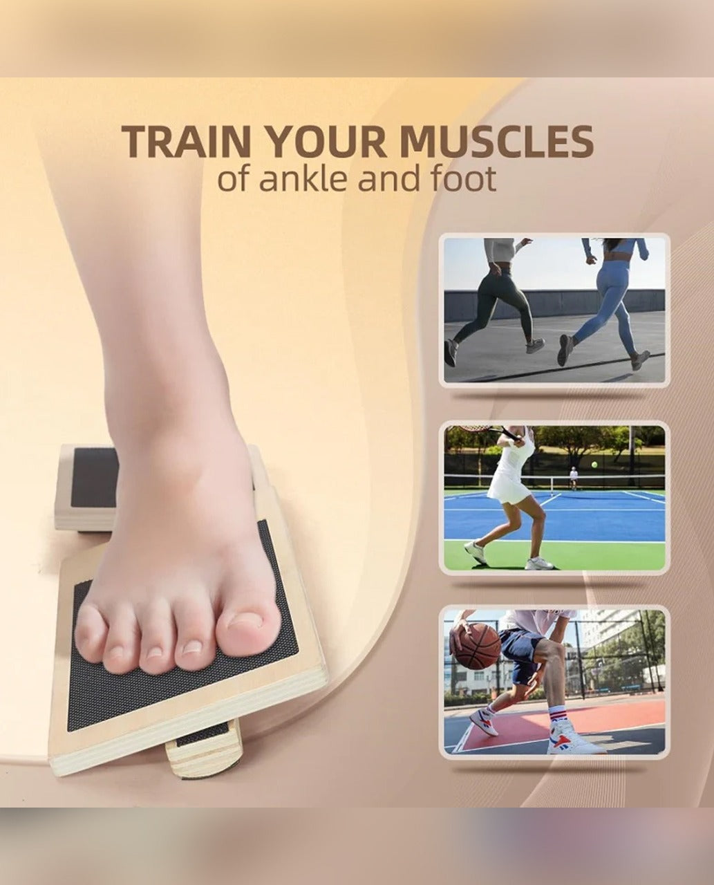 Grabora Ankle Balance Board