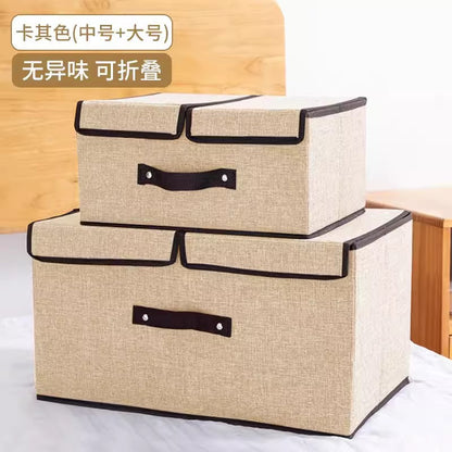 Grabora Foldable Fabric Storage Box with Dividers