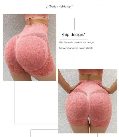 Grabora™ Sexy Booty Push Up Sport Yoga Shorts Women