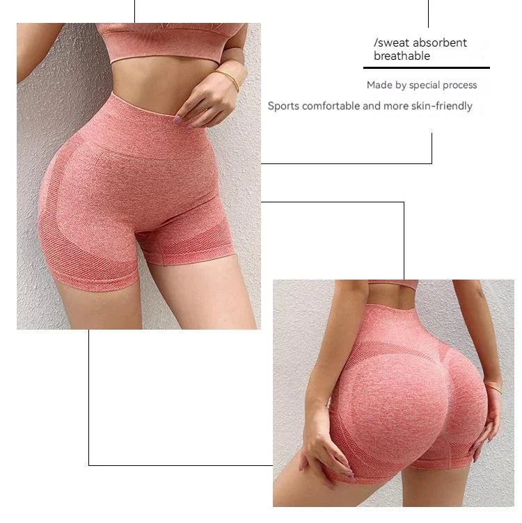 Grabora™ Sexy Booty Push Up Sport Yoga Shorts Women