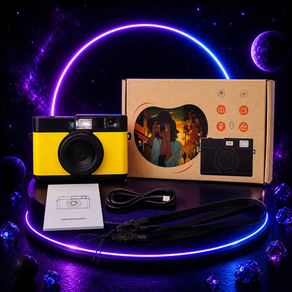 Retro Digital Camera with HD Filters
