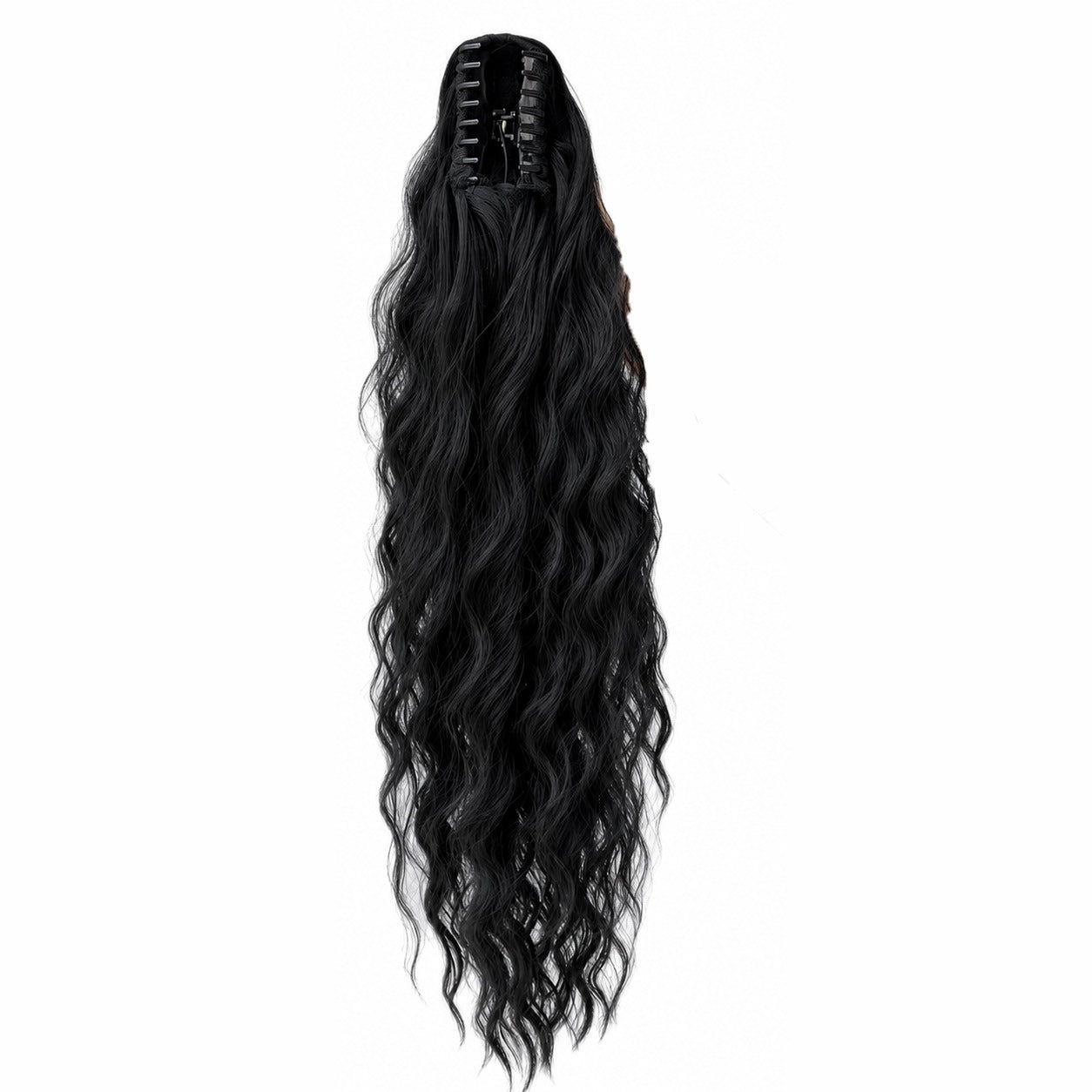 Synthetic Hair Ponytail with Claw Clip