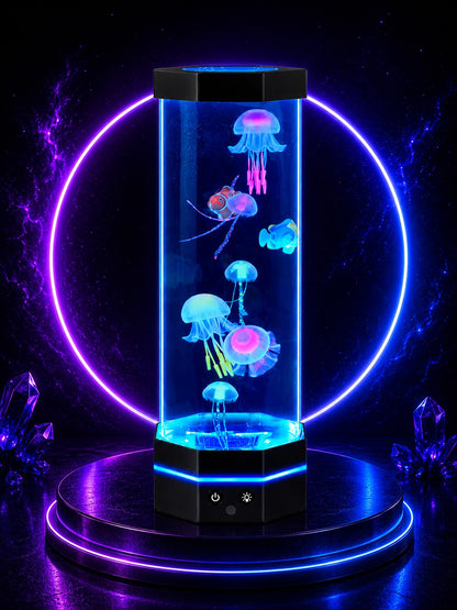 Remote Control Color Changing Jellyfish USB Night Light