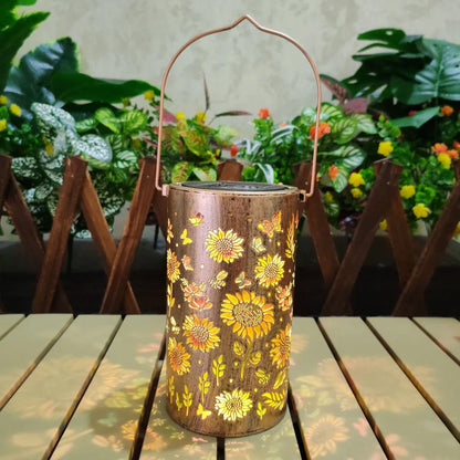 Solar Powered Outdoor Garden Hanging Light