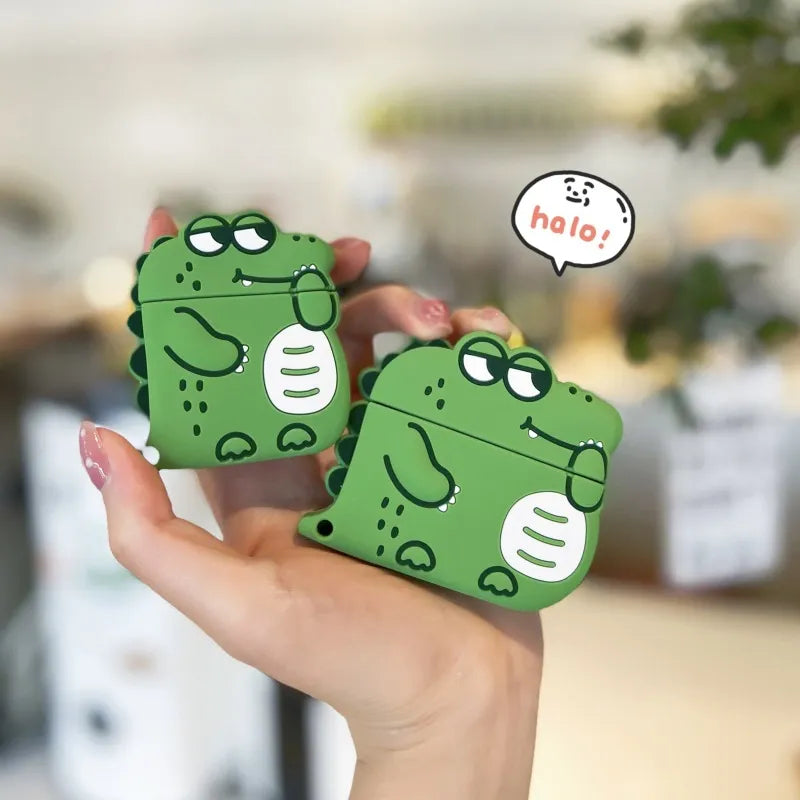 Cartoon Silicone AirPods Case Cover